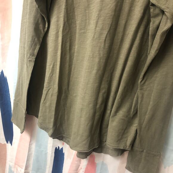 NWOT We the Free / Free People Arden Tee in Washed Army Size Large - Picture 4 of 14
